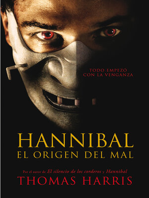 cover image of Hannibal, el origen del mal